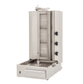 DONER MACHINE - BOTTOM MOTOR 3 VERTICAL BURNER -GAS