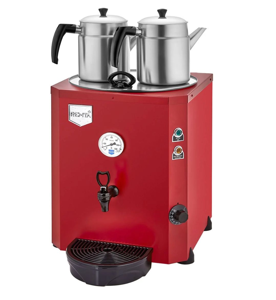 2 Demlikli Jumbo Çay Makinesi 23 lt