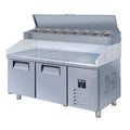 Iceinox PTS HM 650 CR Mermerli Make Up Buzdolabı, 250x70x130 cm